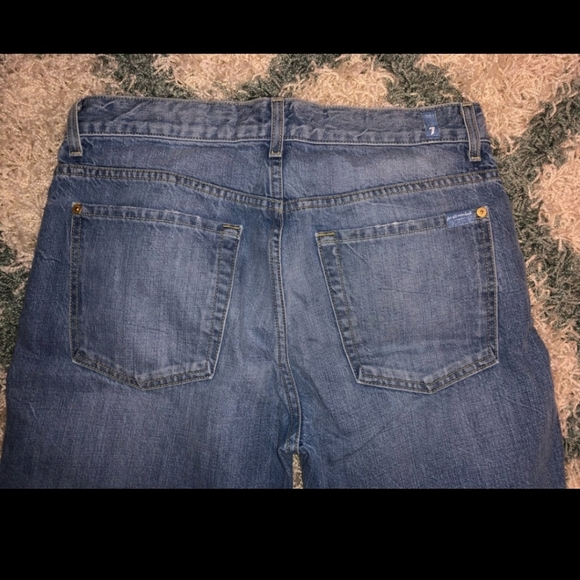 7 For All Mankind 1984 Cropped Boyfriend Jeans - Picture 6 of 6
